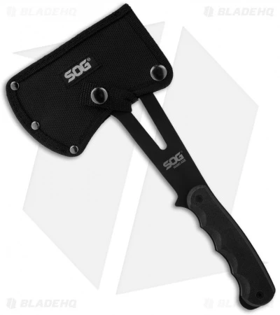 SOG Hand Axe W/ Nylon Sheath (Black) F09-N 3 SOG Hand Axe W/ Nylon Sheath (Black) F09-N - Image 2
