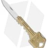 SOG Brass Key Lockback Knife Keychain Utility (1.5" Satin) KEY102 1 SOG Brass Key Lockback Knife Keychain Utility (1.5" Satin) KEY102 -SOG Sales Store sog key knife key102 cp side