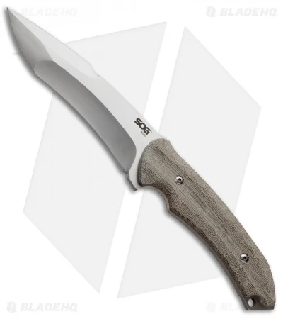 SOG Kiku Large Fixed Blade Knife (5.6" Satin) KU-2011 3 SOG Kiku Large Fixed Blade Knife (5.6" Satin) KU-2011