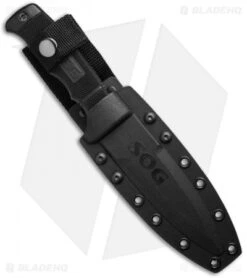 SOG Seal Pup Elite Fixed Knife W/ Kydex Sheath (4.85" TiNi Serr) E37T-K 5 SOG Seal Pup Elite Fixed Knife W/ Kydex Sheath (4.85" TiNi Serr) E37T-K -SOG Sales Store sog seal pup elite e37t k kydex sheath