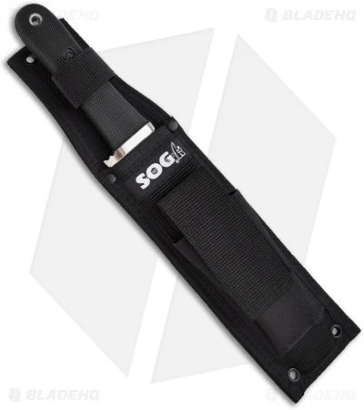 SOG Tsunami Fixed Blade Knife W/ Nylon Sheath (6.5" Satin Plain) TS-01 4 SOG Tsunami Fixed Blade Knife W/ Nylon Sheath (6.5" Satin Plain) TS-01 - Image 2