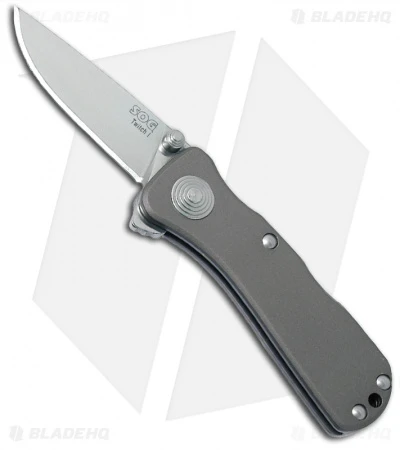 SOG Twitch I Assisted Opening Knife TWI-7 (2" Satin Plain) 3 SOG Twitch I Assisted Opening Knife TWI-7 (2" Satin Plain)